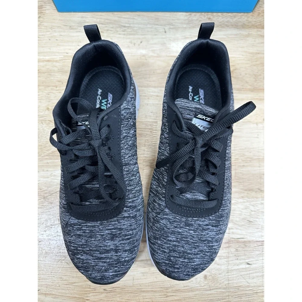 Skechers Shoes Womens Flex Appeal 2.0 Sneakers Black/White Size 6.5